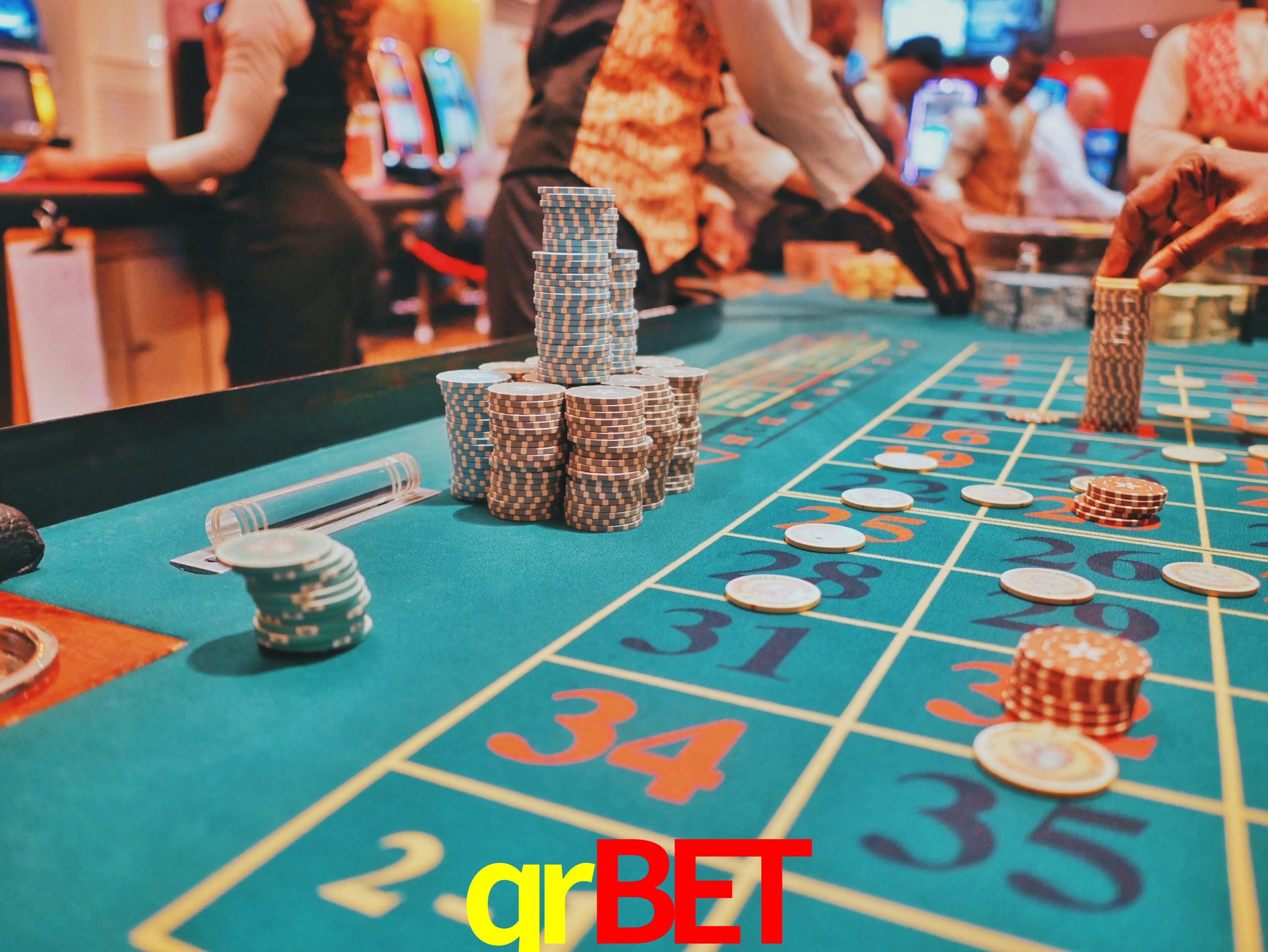 Mesa de Blackjack qrbet